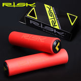 Bicycle Silica Gel Handlebar Grips MTB Ultra-light Antiskid Soft Removeable Plastic End Plugs