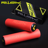 Bicycle Silica Gel Handlebar Grips MTB Ultra-light Antiskid Soft Removeable Plastic End Plugs
