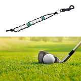 Golf Ball Beads Score Counter Stroke Putt Scoring Chain