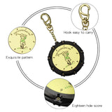 1 Pcs Golf Counter Double Sides 18 Hole Golf Stroke Putt Shot Score Counter Key Chain