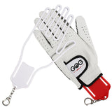 Golf Glove Holder with Key Chain Plastic Glove Rack Dryer Hanger Stretcher