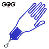 Golf Glove Holder with Key Chain Plastic Glove Rack Dryer Hanger Stretcher