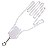 Golf Glove Holder with Key Chain Plastic Glove Rack Dryer Hanger Stretcher