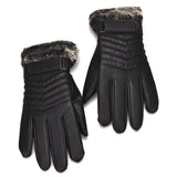 1 pair golf gloves Artificial Touch screen Leather driving cycling fishing hunting outdoor sports