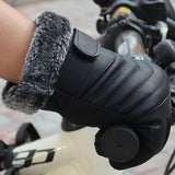 1 pair golf gloves Artificial Touch screen Leather driving cycling fishing hunting outdoor sports