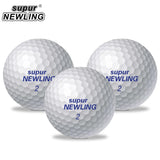 10 pcs Golf Balls 2-Piece Golf Ball Super Long Distance supur NEWLING White PT