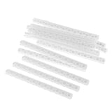 12Pcs Bicycle Mountain Bike Riding Wheel Rim Spoke Mount Clip Tube Warning Light Bike Strip Reflector Reflective