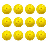 12pcs/lot Indoor golf ball golf practice balls golf light ball have hole Golf Training Aids 7 colors