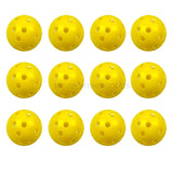 12pcs/lot Indoor golf ball golf practice balls golf light ball have hole Golf Training Aids 7 colors