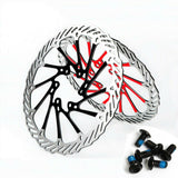 160/180mm Mountain Bike Brakes Disc MTB Bicycle Stainless Steel Bike Disc Brake Rotor 6 Bolts
