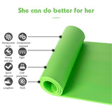 1830*610*10mm Mat Workout Elastic Non-slip Fitness Gymnastics Mats