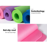 1830*610*10mm Mat Workout Elastic Non-slip Fitness Gymnastics Mats