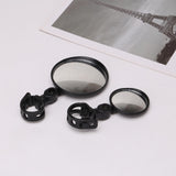 1PC Round Bicycle Rearview Handlebar Mirrors Mountain Bike Cycling Rear View Mirror Wide Angle Convex Mirror Bicycle Accessory