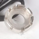 1PCS Bicycle Spoke Nipple Wrench Bike 8 Way Spoke Nipple Key Wheel Rim Wrench Stainless Steel Repair Tool Key Bicycle Accessory