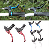 1Pair Bicycle Brake Lever Mountain Folding Bike Brake Lever Handle Lightweight Aluminum Alloy
