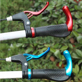 1Pair Bicycle Brake Lever Mountain Folding Bike Brake Lever Handle Lightweight Aluminum Alloy