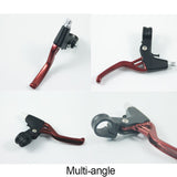 1Pair Bicycle Brake Lever Mountain Folding Bike Brake Lever Handle Lightweight Aluminum Alloy