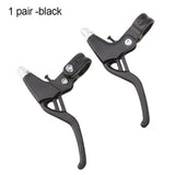1Pair Bicycle Brake Lever Mountain Folding Bike Brake Lever Handle Lightweight Aluminum Alloy