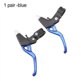 1Pair Bicycle Brake Lever Mountain Folding Bike Brake Lever Handle Lightweight Aluminum Alloy