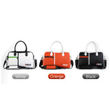 Golf Bag Golf Clothes Bag Shoes Package Box-shaped Large Capacity Double-deck Clothes