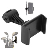 Golf Swing Record Phone Holder ABS Cell Phone Clip Stand Bracket Support for Alignment Stick Training Aids
