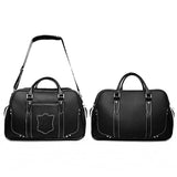 Large Capacity Leather Golf Bag Golf Clothing Bag Waterproof Golf Shoes Bags Double Layer Sports Handbags