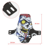 1pcs MTB Mountain Road Bicycle Fender Bike Front Rear Mudguard Cycling Rainplate 26.5cm PP5 Material Bicycle Accessories