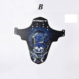 1pcs MTB Mountain Road Bicycle Fender Bike Front Rear Mudguard Cycling Rainplate 26.5cm PP5 Material Bicycle Accessories