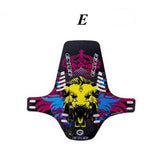 1pcs MTB Mountain Road Bicycle Fender Bike Front Rear Mudguard Cycling Rainplate 26.5cm PP5 Material Bicycle Accessories