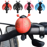 $9.9 Bicycle Bell Ring Lovely Kid Beetle Mini Cartoon Ladybug Ring Bell For Cycling Bicycle Bike Horn Alarm D40