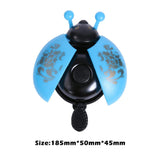 $9.9 Bicycle Bell Ring Lovely Kid Beetle Mini Cartoon Ladybug Ring Bell For Cycling Bicycle Bike Horn Alarm D40