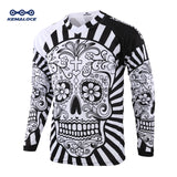 Long Sleeve Men Mtb Jersey Quick Dry Sport Enduro Motocross jersey