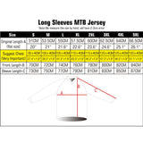 Long Sleeve Men Mtb Jersey Quick Dry Sport Enduro Motocross jersey