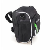 2020 New Bicycle Bags Bike Cycling Outdoor Waterproof Polyeste Front Basket Pannier Frame Tube Handlebar Bag Black include strap