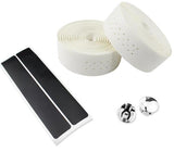 Bicycle Handlebar Tape Road Bike PU Leather Perforated Belt Breathable Soft