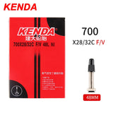 2PCS Kenda Bike Inner Tube For Mountain Road Bike Tyre Butyl Rubber Bicycle Tube Tire 26/27.5/29/700c