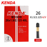 2PCS Kenda Bike Inner Tube For Mountain Road Bike Tyre Butyl Rubber Bicycle Tube Tire 26/27.5/29/700c