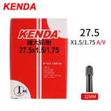 2PCS Kenda Bike Inner Tube For Mountain Road Bike Tyre Butyl Rubber Bicycle Tube Tire 26/27.5/29/700c
