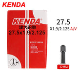 2PCS Kenda Bike Inner Tube For Mountain Road Bike Tyre Butyl Rubber Bicycle Tube Tire 26/27.5/29/700c