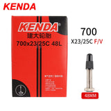 2PCS Kenda Bike Inner Tube For Mountain Road Bike Tyre Butyl Rubber Bicycle Tube Tire 26/27.5/29/700c