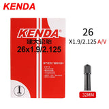 2PCS Kenda Bike Inner Tube For Mountain Road Bike Tyre Butyl Rubber Bicycle Tube Tire 26/27.5/29/700c