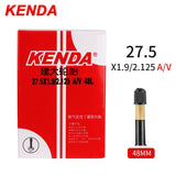 2PCS Kenda Bike Inner Tube For Mountain Road Bike Tyre Butyl Rubber Bicycle Tube Tire 26/27.5/29/700c