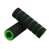 $9.9 Bike Racing 2Pc/1pair Bicycle Motorcycle Handle Bar Foam Sponge Grip Cover Non-slip Soft Handlebar Bike Bar wholesale
