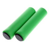 2pcs Bicycle Grips Cycling Bike Grips Silicone Super Soft Anti-slip Handlebar Grips MTB Mountain Road Bike