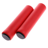 2pcs Bicycle Grips Cycling Bike Grips Silicone Super Soft Anti-slip Handlebar Grips MTB Mountain Road Bike