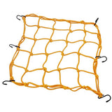 30X30cm Bike Net Cargo Net Latex Bungee Material Mesh 6 Hooks Rear Rack Luggage Hollow Holder Cargo Car Motorcycle For MTB