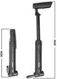 Mini Portable Bike Pump Handle Inflator High-Pressure Biking Mountain Bicycle Tire Ball Pump Bike Accessories