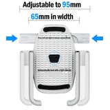 360 Degree Universal Bike Aluminum Alloy Motorcycle Motorbike Handlebar Phone Holder Stand Mount For    4-6.4