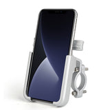 360 Degree Universal Bike Aluminum Alloy Motorcycle Motorbike Handlebar Phone Holder Stand Mount For    4-6.4