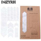 3D Road Bicycle Paster Frame Scratch-Resistant Protector MTB Bike Best Glue Removeable Stickers Anti-Skid Push Guard Frame Cover